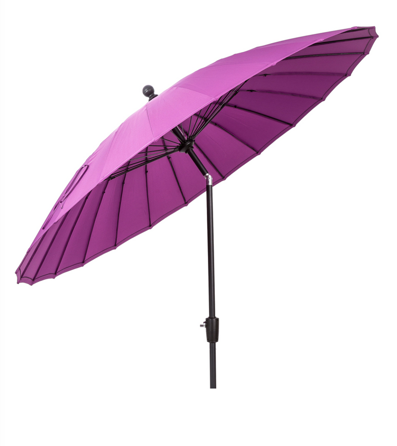 Geisha Parasol 2.7m Purple