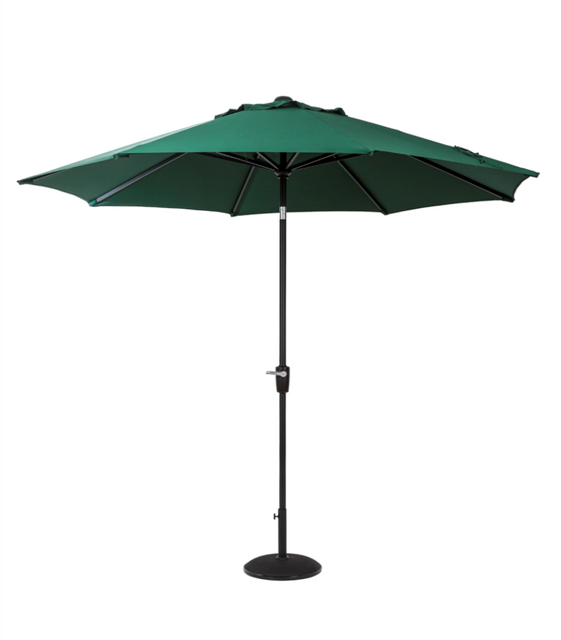 Elizabeth Aluminium Parasol 3m Green