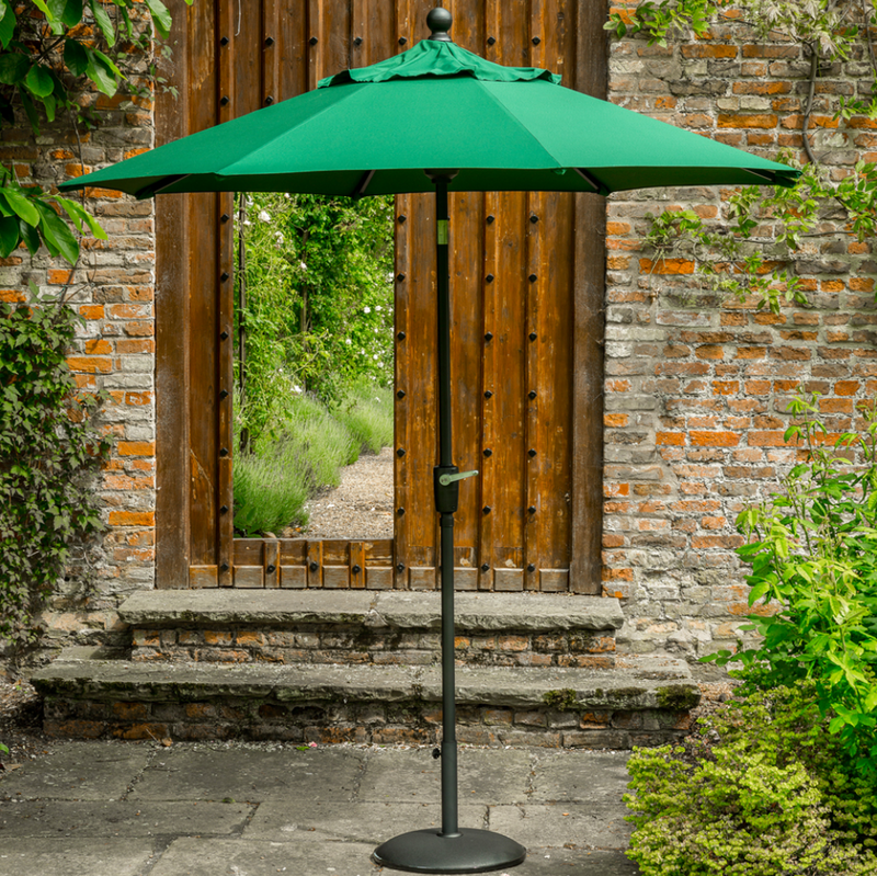 Elizabeth Aluminium Parasol 3m Green