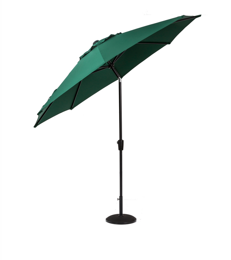 Elizabeth Aluminium Parasol 2.7m Green