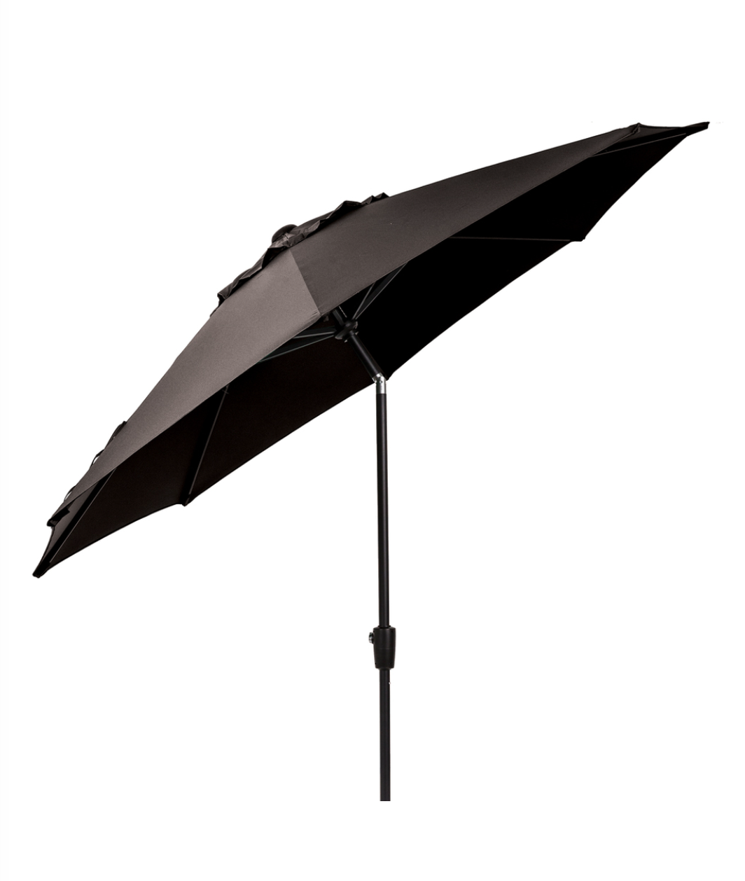 Elizabeth Aluminium Parasol 2.7m Carbon Black