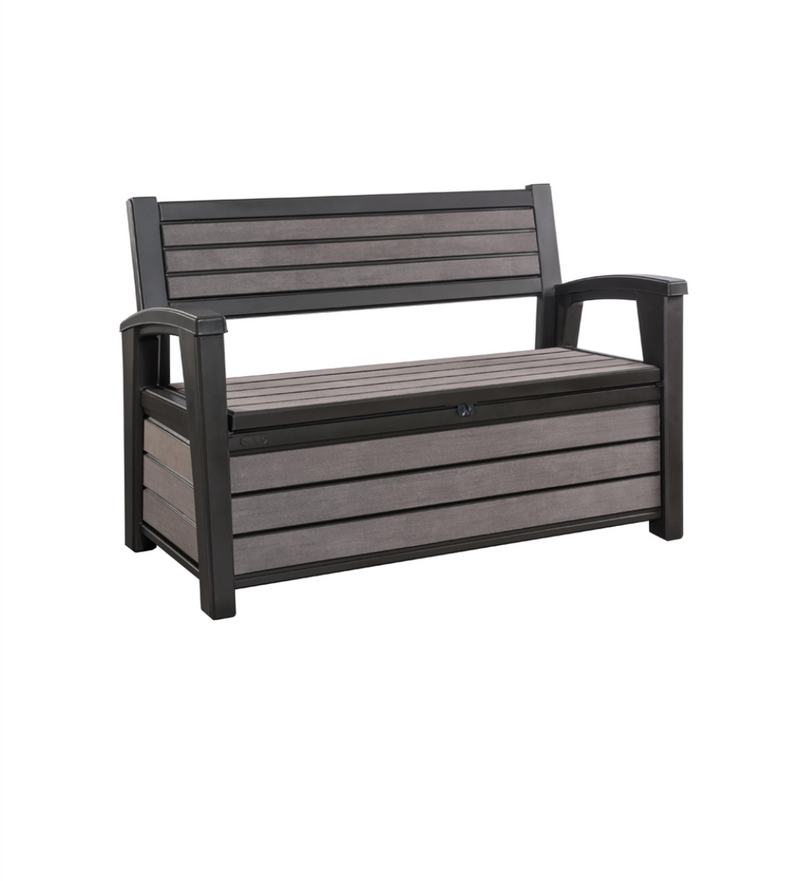 Hudson Storage Bench Anthracite 227L
