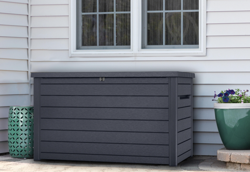 XXL Deck Box Grey 150x90xH80cm