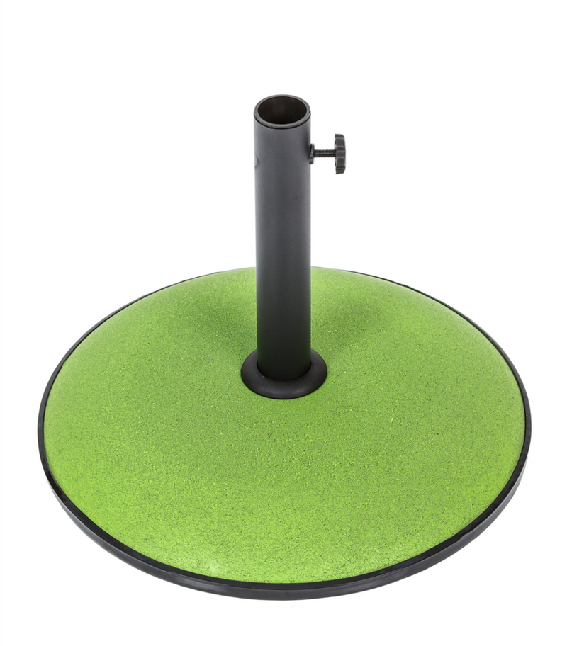Concrete 15kg Parasol Base Lime