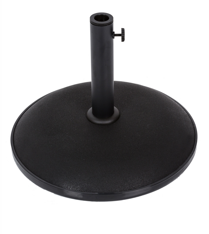 Concrete 25kg Parasol Base Black