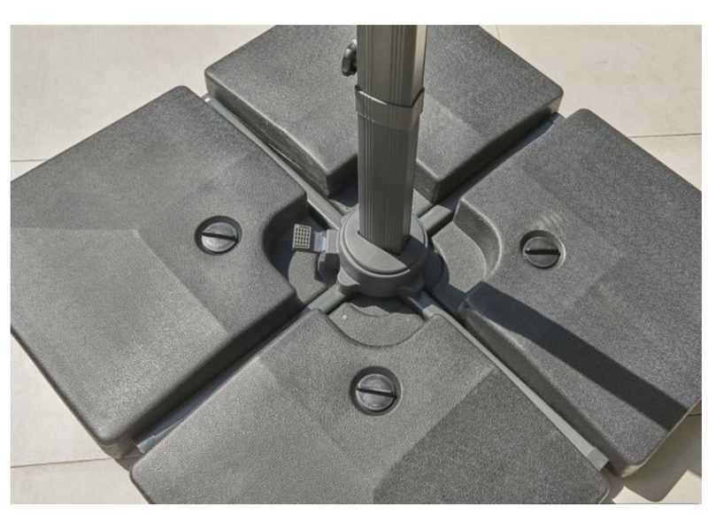 Royce Ambassador LED Nova Sun Carbon Cantilever Parasol 3x3M