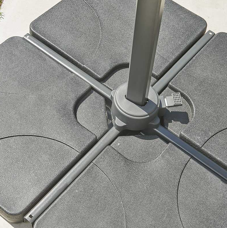 Royce 100kg Plastic Covered Concrete 4 Parts Base