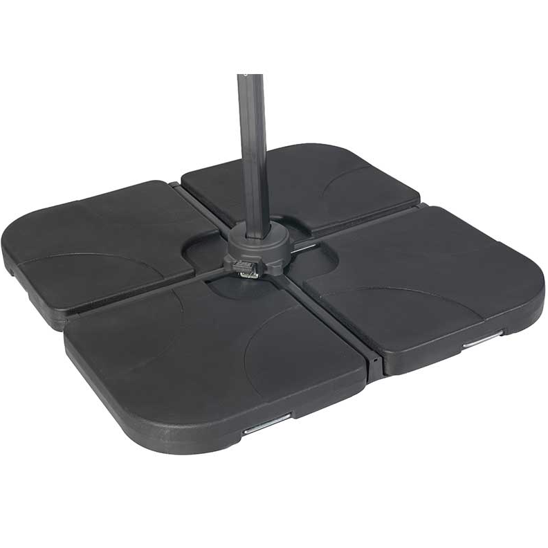Royce 100kg Plastic Covered Concrete 4 Parts Base
