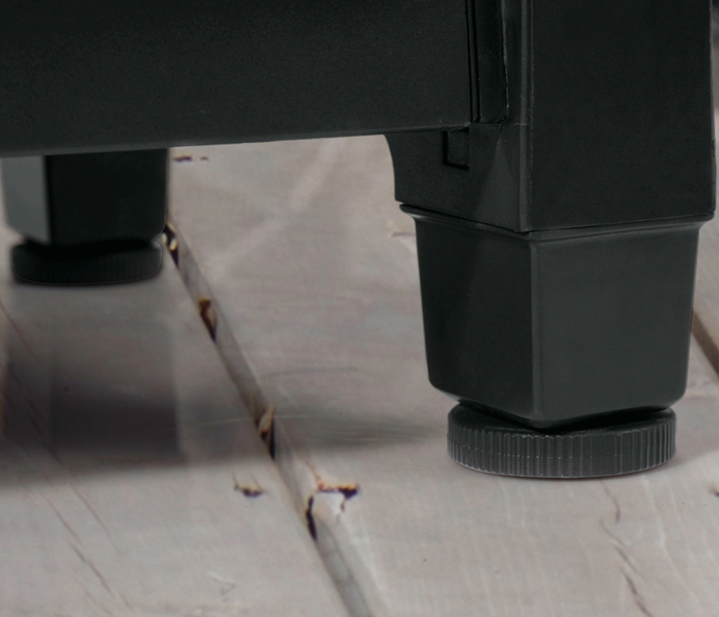 Unity BBQ Table Double Anthracite 114x50xH90cm