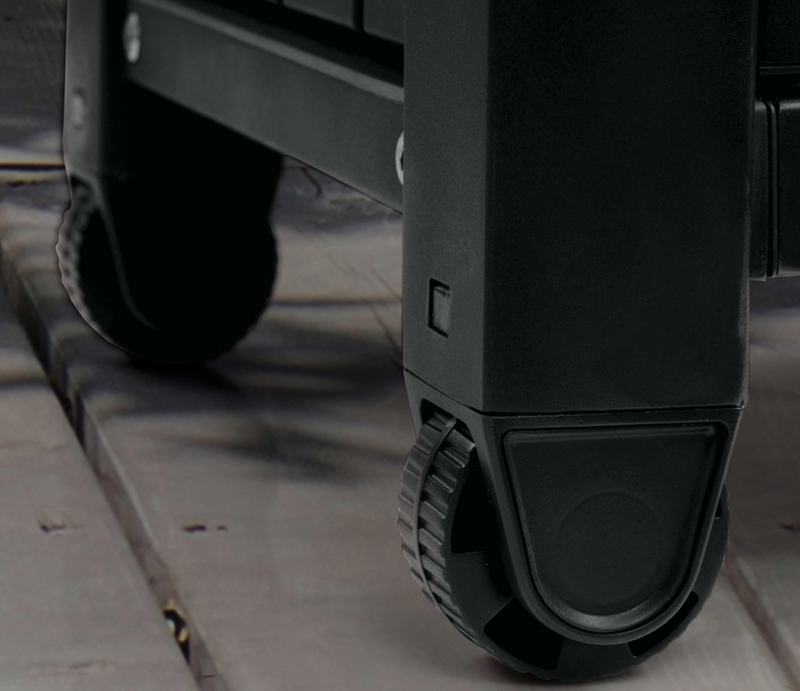 Unity BBQ Table Double Anthracite 114x50xH90cm