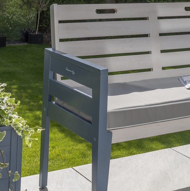 Galaxy 2 Seat Wooden Garden Bench