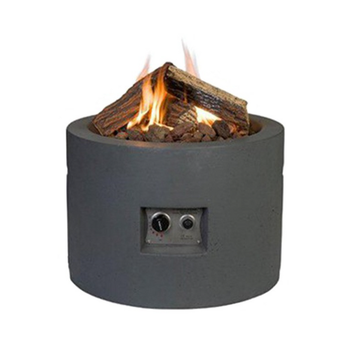 Happy Cocooning Round Cocoon Fire Pit - Grey