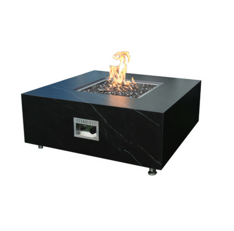 Sofia Marble Porcelain Fire Pit Table