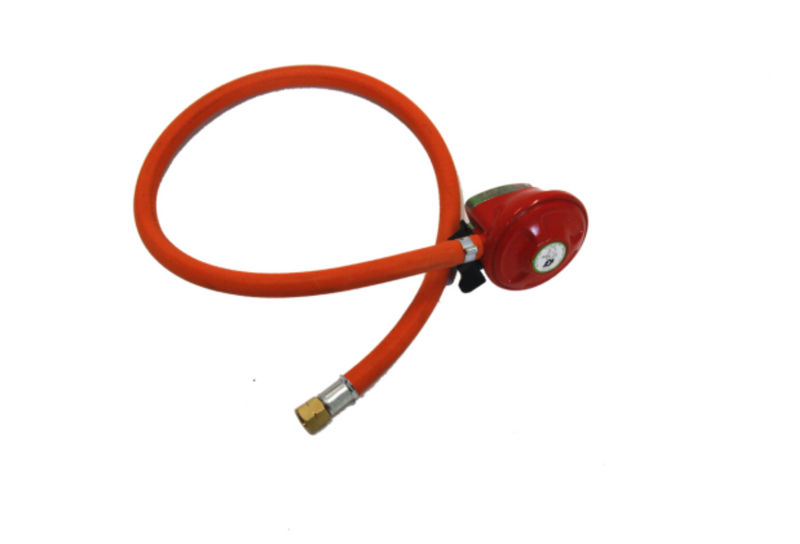 Grandhall Gas hose including UK regulator and adaptor