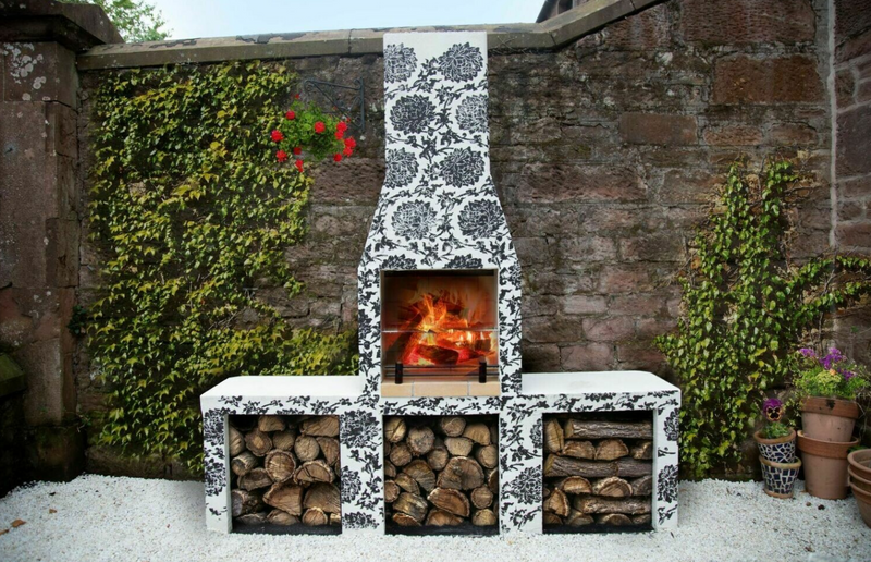 Schiedel 500 Outdoor Fireplace
