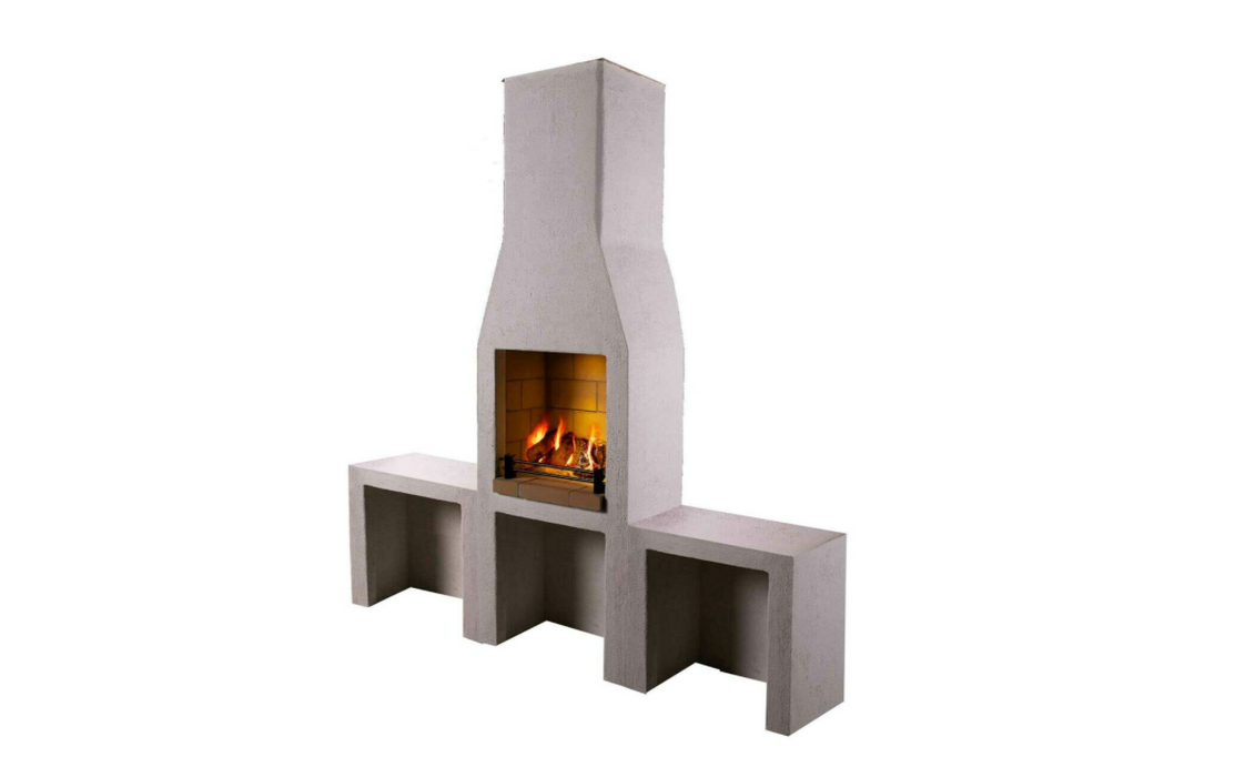 Schiedel 500 Outdoor Fireplace