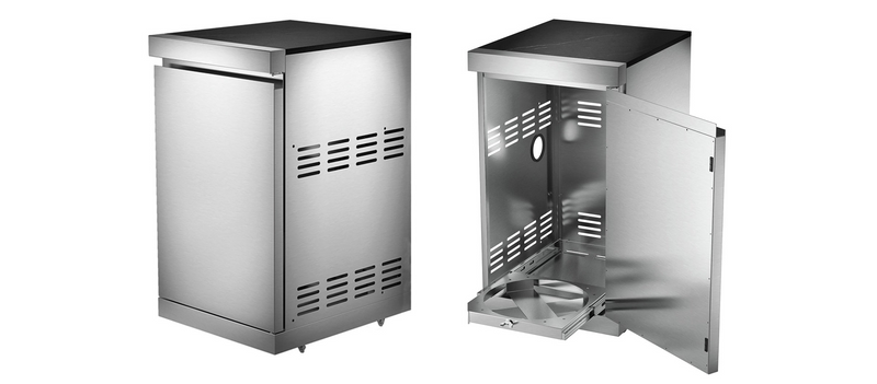 Whistler Outdoor Kitchen 6 Burner BBQ, Sink and Fridge | Oaksey | 4.2Meters