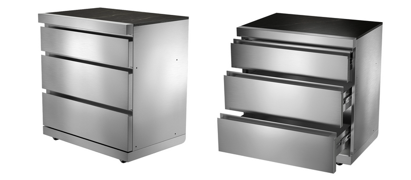 Whistler Outdoor Kitchen 4 Burner BBQ, Sink and Fridge | Stanton | 5.6Meters