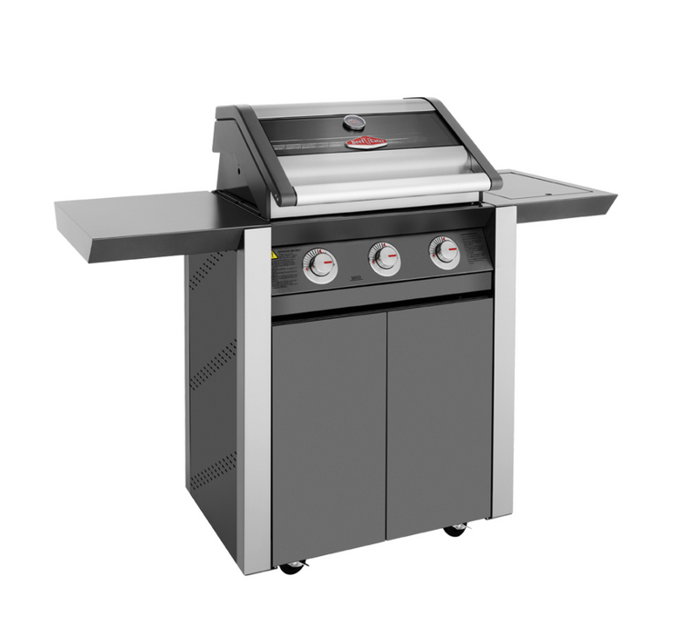 Beefeater 1600E 3 Burner Cabinet Gas BBQ With Side Burner