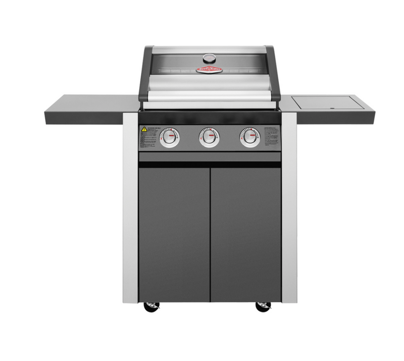 Beefeater 1600E 3 Burner Cabinet Gas BBQ With Side Burner