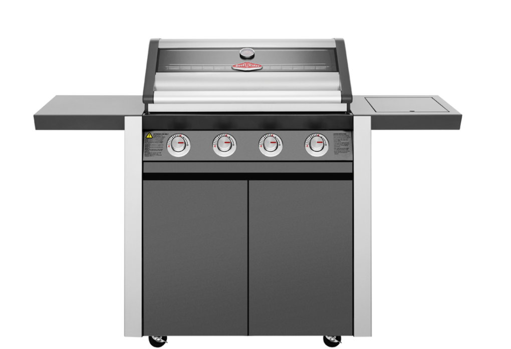 Beefeater 1600E 4 Burner Cabinet Gas BBQ With Side Burner