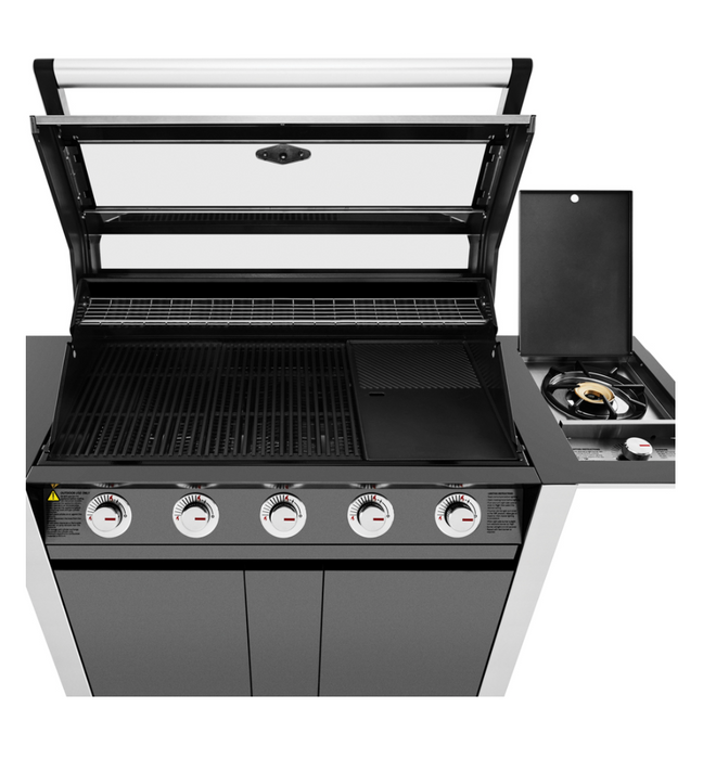 Beefeater 1600E 5 Burner Cabinet Gas BBQ With Side Burner