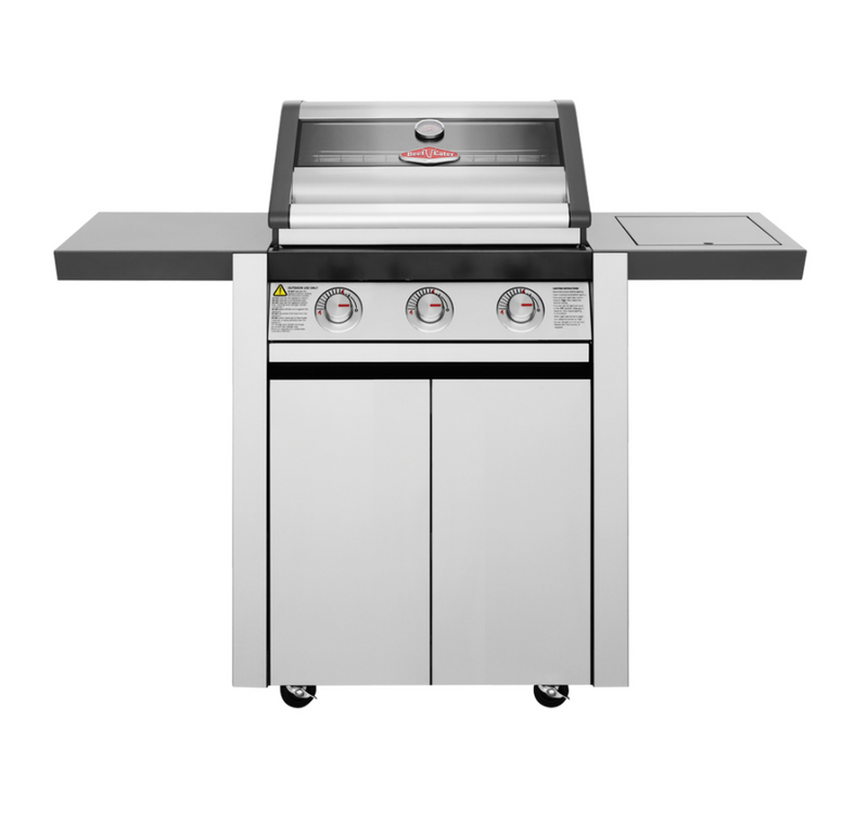Beefeater 1600S 3 Burner Cabinet Gas BBQ With Side Burner