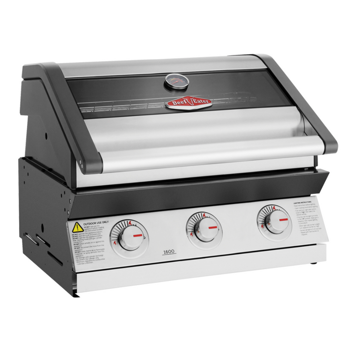Beefeater 1600S Built-In 3 Burner Gas BBQ