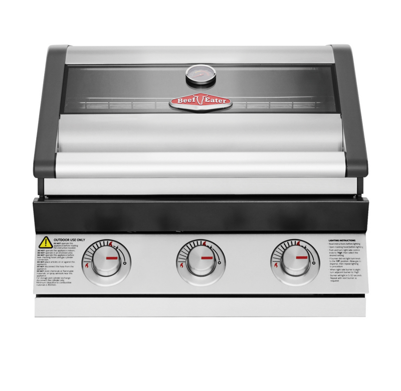 Beefeater 1600S Built-In 3 Burner Gas BBQ