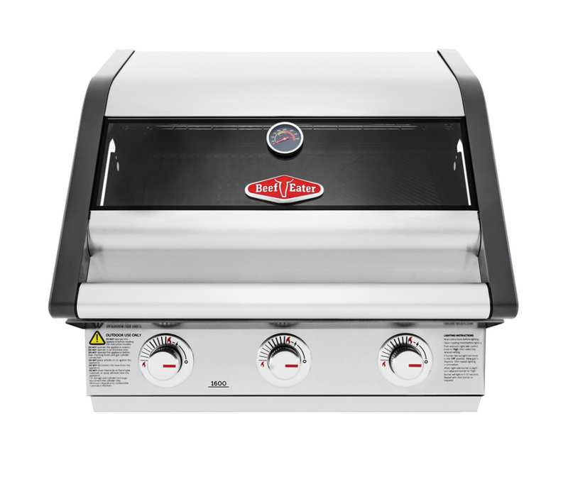 Beefeater 1600S Built-In 3 Burner Gas BBQ