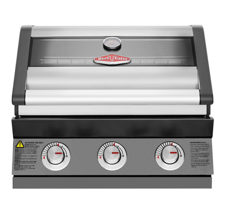 Beefeater 1600E Built-In 3 Burner Gas BBQ