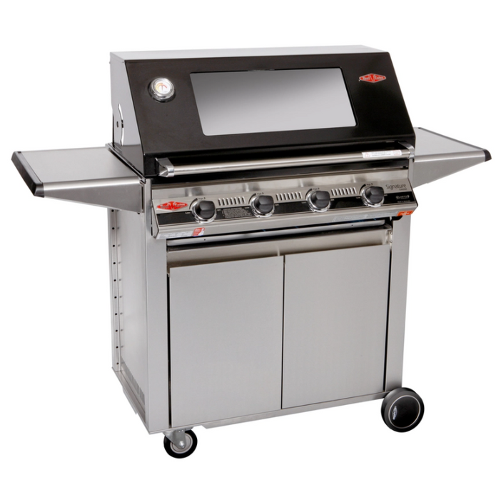Beefeater Signature 3000E 4 burner BBQ & trolley