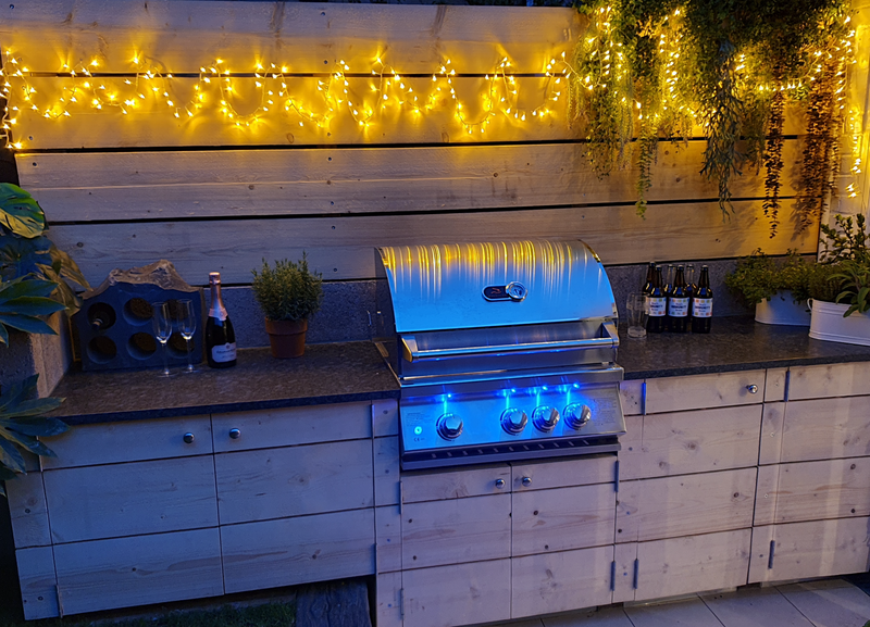 Whistler Burford 3 Burner Barbecue with Rotisserie and Weather Cover