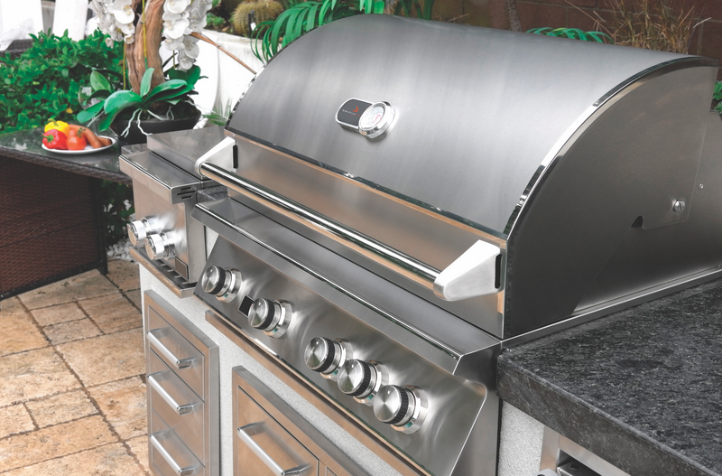 Whistler Burford 4 Burner Barbecue with Rotisserie and Weather Cover