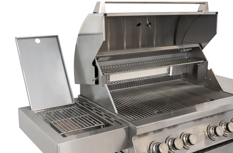 Whistler Bibury 4 Burner Barbecue with Rotisserie and Weather Cover