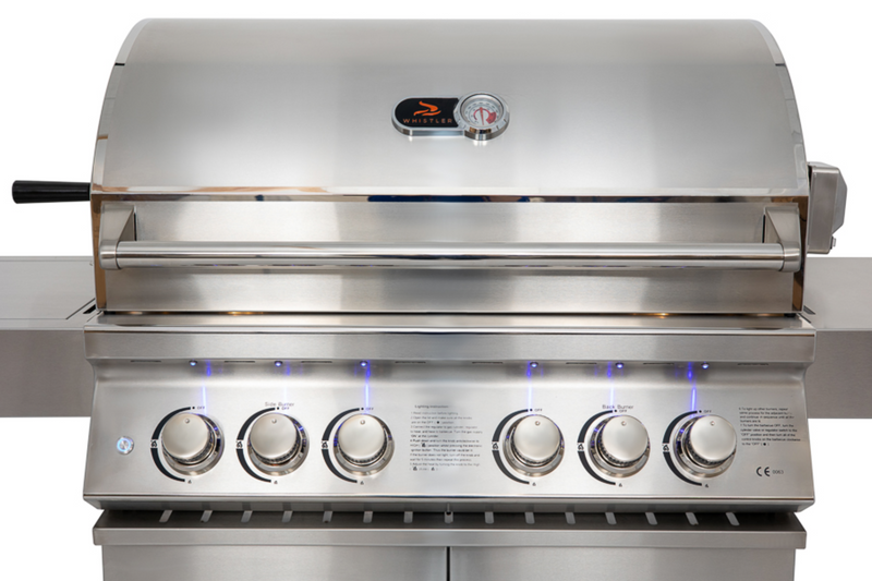 Whistler Bibury 4 Burner Barbecue with Rotisserie and Weather Cover