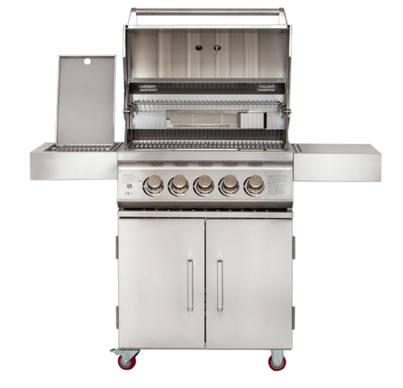 Whistler Bibury 3 Burner Barbecue with Rotisserie and Weather Cover