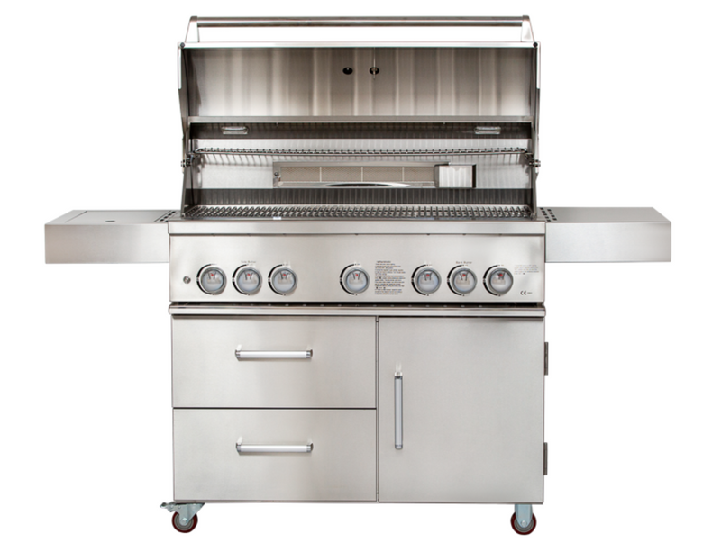 Whistler Bibury 5 Burner Barbecue with Rotisserie and Weather Cover