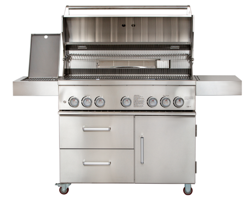 Whistler Bibury 5 Burner Barbecue with Rotisserie and Weather Cover