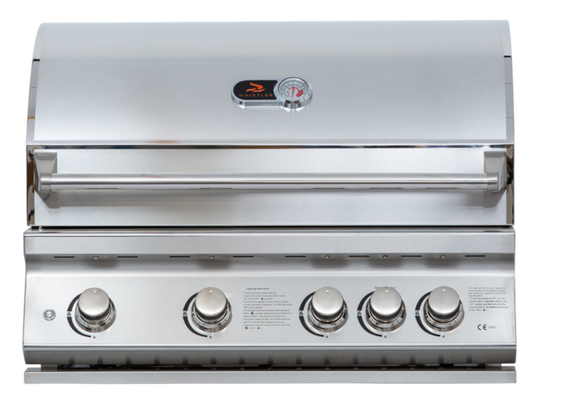 Whistler Burford 4 Burner Barbecue with Rotisserie and Weather Cover