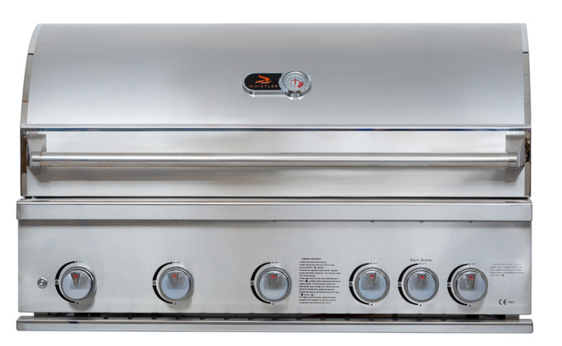 Whistler Burford 5 Burner Barbecue with Rotisserie and Weather Cover