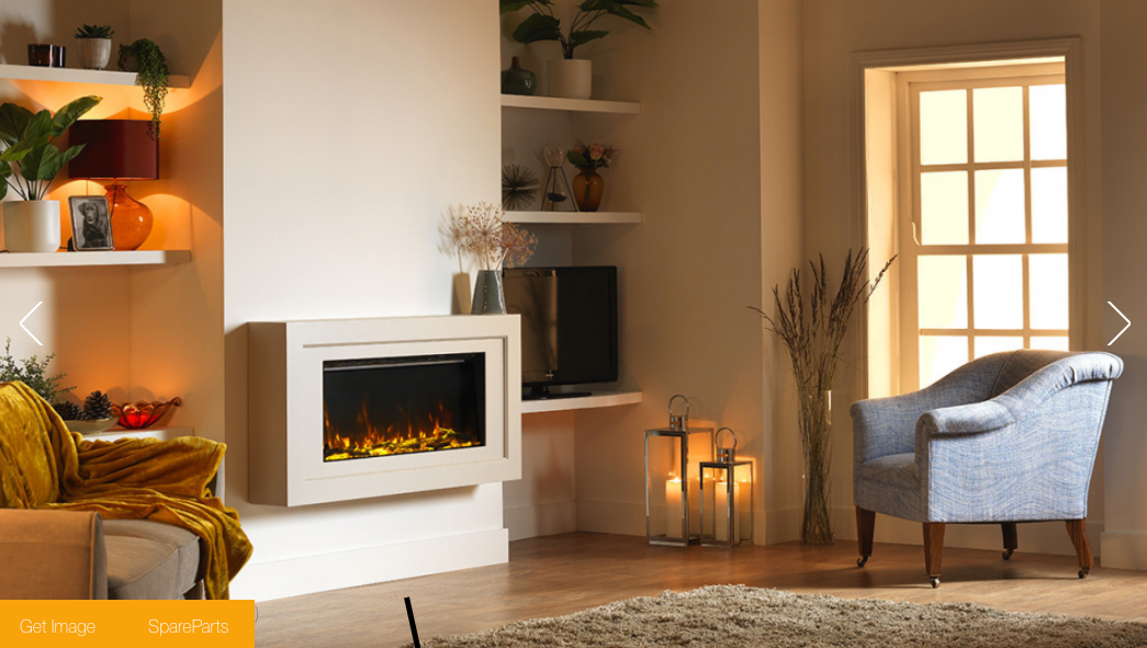 Edgbaston Fireplace Suite for the PR-900e fireplace (Insert only)
