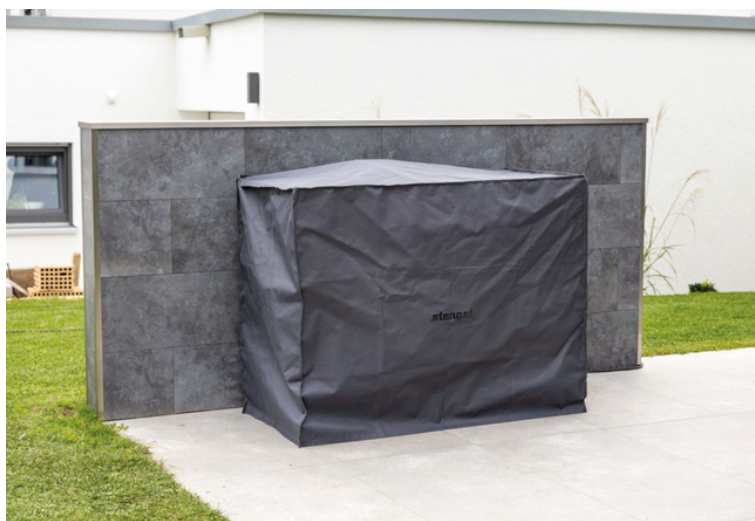 Elfin Compact MO 120A Outdoor - without fridge - without sink - without Hob - Apple Green