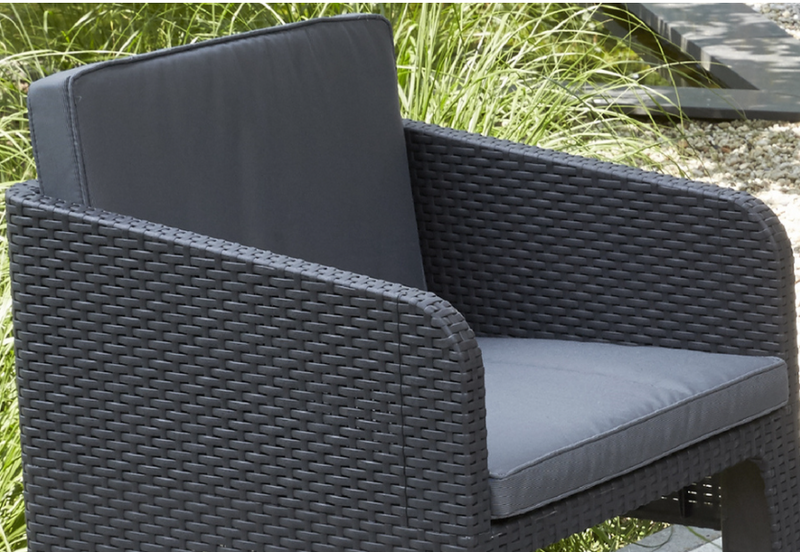 Columbia Balcony Set Graphite Grey