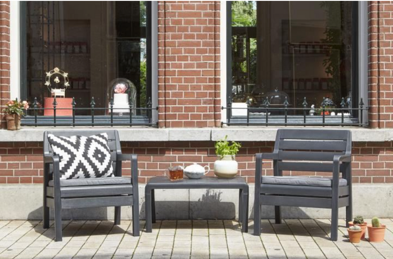 Delano Balcony Set - Grey