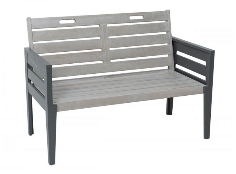 Florenity Grigio Two Seat Bench