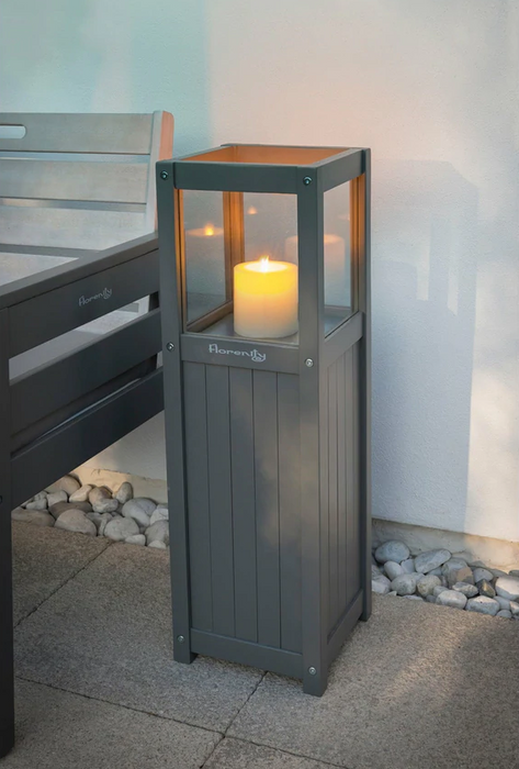 Florenity Grigio Candle Lamp