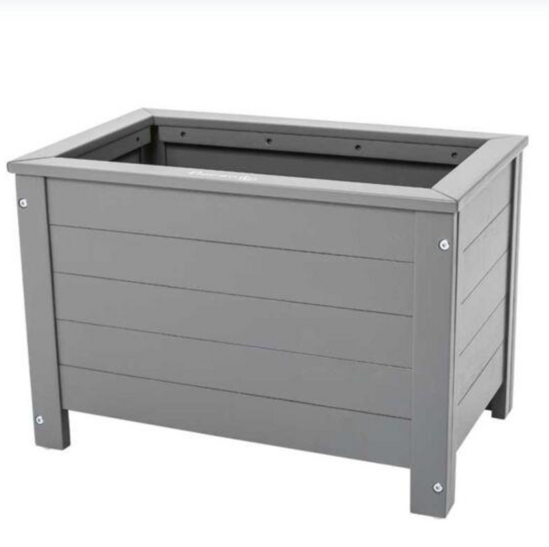 Florenity Grigio Rectangular Planter - Grey
