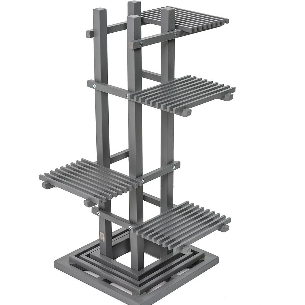 Florenity  Grigio Square Plant Stand