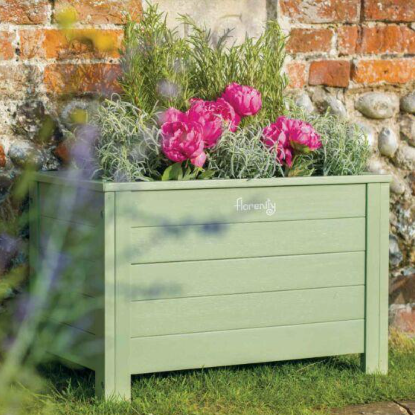 Florenity Verdi 35x60cm Rectangular Planter - Green